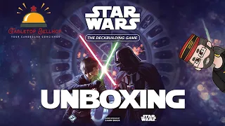 Star Wars: The Deckbuilding Game Unboxing, What you get in this two player Star Wars card game