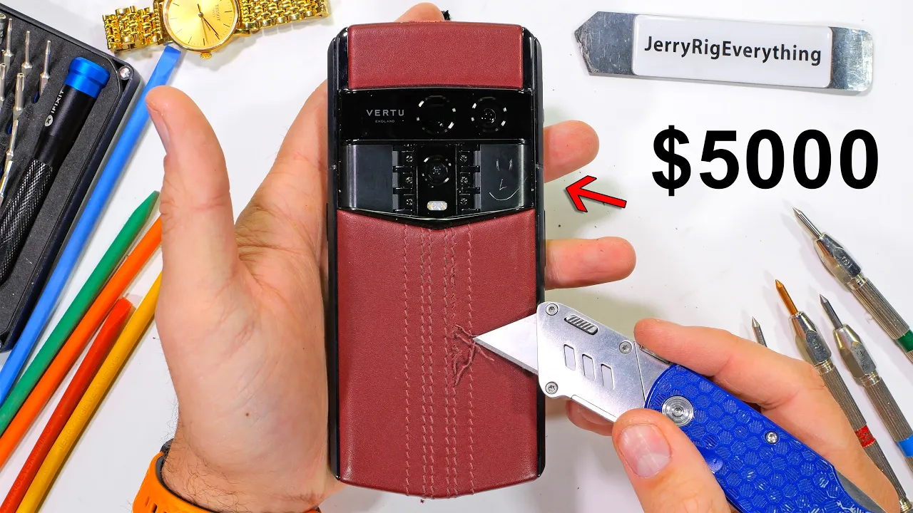 MKBHD Let me borrow his $5000 dollar smartphone