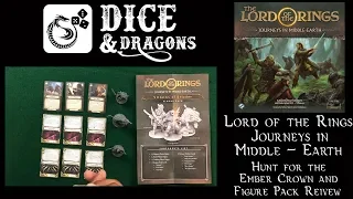 Dice and Dragons - The Lord of the Rings Journeys in Middle - Earth Hunt for the Ember Crown Review