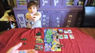 KING OF NEW YORK Board Game Quick Walkthrough w/ Doron and 7 year old Itamar