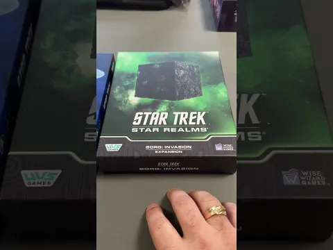 The Gamer Side: Star Trek - Star Realms - Borg Invasion expansion acquired at GenCon 2025