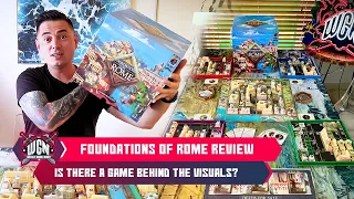 Is there a real game behind the visuals?? Foundations of Rome review?️?️?️