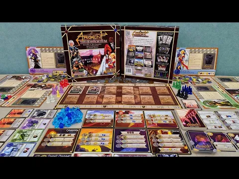 Argent: The Consortium - Kutu Oyunu Açılımı Falan - ASMR Board Game Unboxing