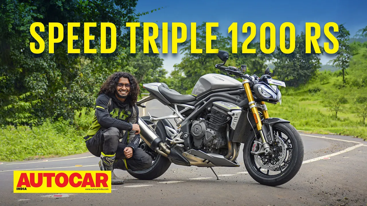 2021 Triumph Speed Triple 1200 RS review - Need for speed | First Ride | Autocar India