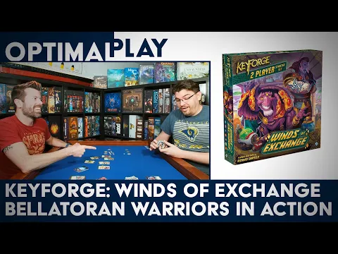 Keyforge: Winds of Exchange Playthrough | Optimal Play