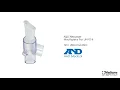 A&D Nebuliser Mouthpiece For UN-014 video
