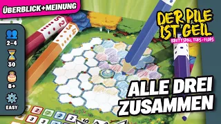 PICK A PEN - Reiner Knizia - Amigo Spiele - Brettspiel - Der Pile ist geil