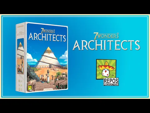 7 Wonders Architects Announced By Repos Production & Asmodee