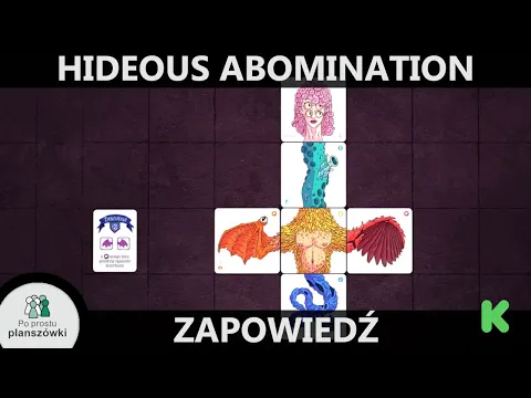 Rzut oka na Hideous Abomination - zapowiedź gry planszowej