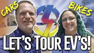 Let's see all the E-bikes, E-scooters, E-Trikes, Electric Cars & more at Electrify Expo SoCal 2024