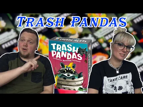 We're stashin' trash in Trash Pandas by Gamewright