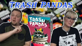 We're stashin' trash in Trash Pandas by Gamewright