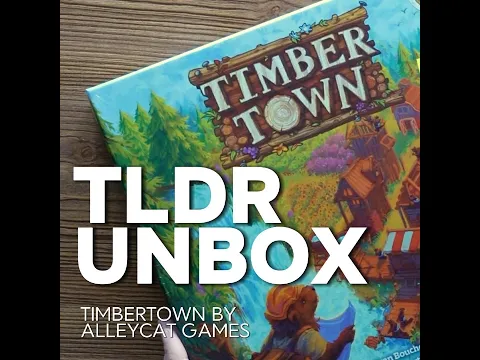 Timber Town | Cozy Boardgame Unboxing