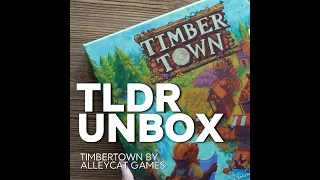 Timber Town | Cozy Boardgame Unboxing