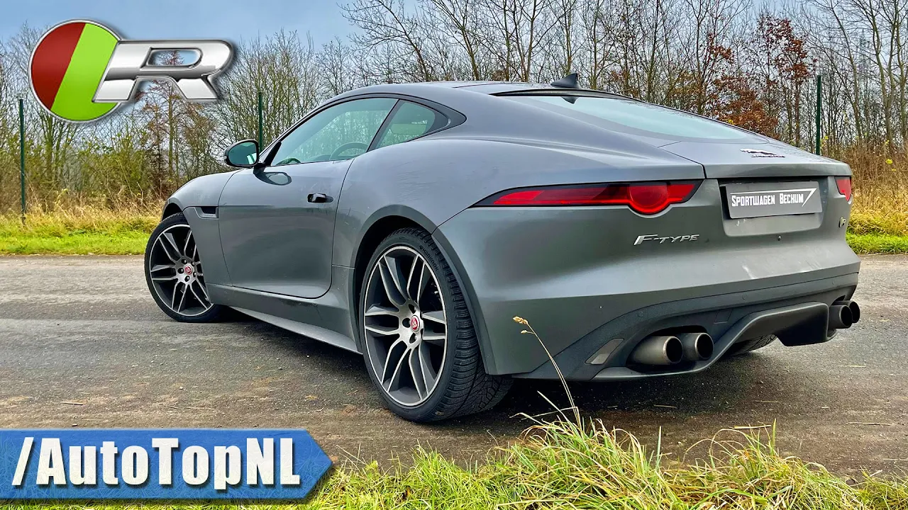 JAGUAR F Type R 550HP AWD V8 Supercharged | REVIEW on AUTOBAHN by AutoTopNL