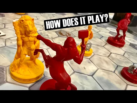 Heirs to Olympus Gameplay | Board Wargames | Board Games | Jackl Games