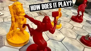 Heirs to Olympus Gameplay | Board Wargames | Board Games | Jackl Games