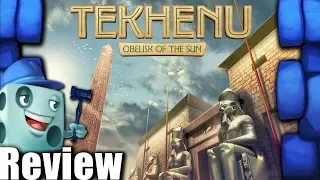 Tekhenu: Obelisk of the Sun Review - with Tom Vasel