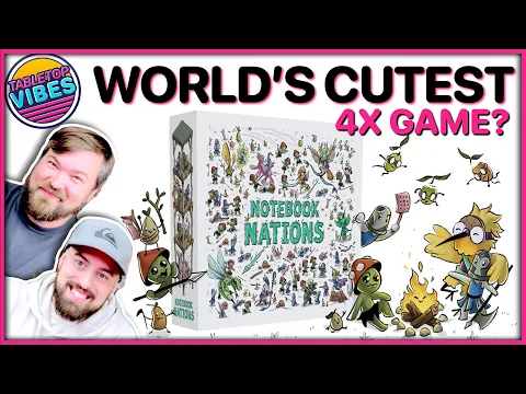 Notebook Nations | A 4X Game But It's CUTE, EASY To Learn, And PLAYS QUICKLY!
