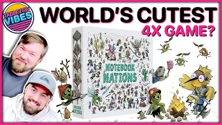 Notebook Nations | A 4X Game But It's CUTE, EASY To Learn, And PLAYS QUICKLY!