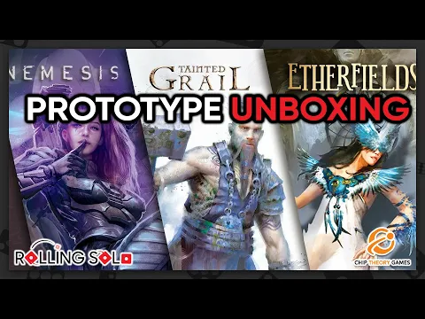 20 Strong | Nemesis, Etherfields, Tainted Grail & Cloudspire | Prototype Unboxing