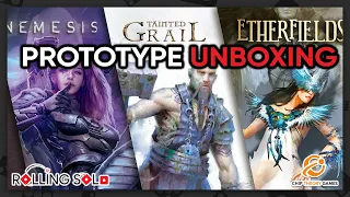 20 Strong | Nemesis, Etherfields, Tainted Grail & Cloudspire | Prototype Unboxing