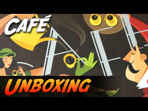 Café - Brettspiel Unboxing (PYTHAGORAS)