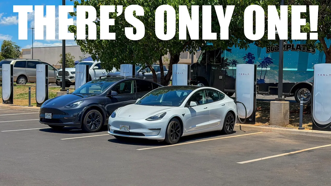 I Charged My Tesla at Maui’s Only Supercharger