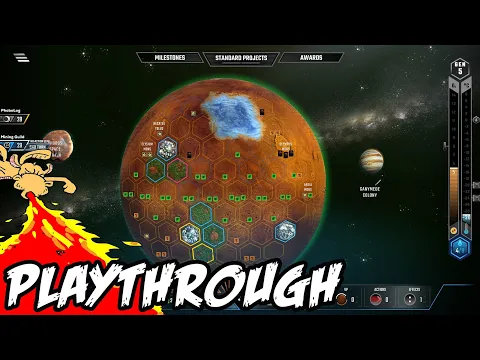 Terraforming Mars Digital: Hellas & Elysium DLC - New Maps! Let's try it out!