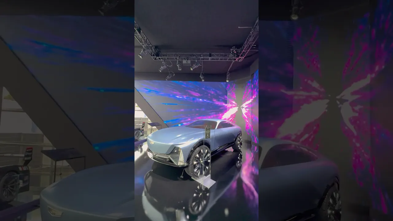 First Look At The Cadillac Elevated Velocity Concept! 🔥 ​⁠@sbxcars  #cadillac #concept #supercar