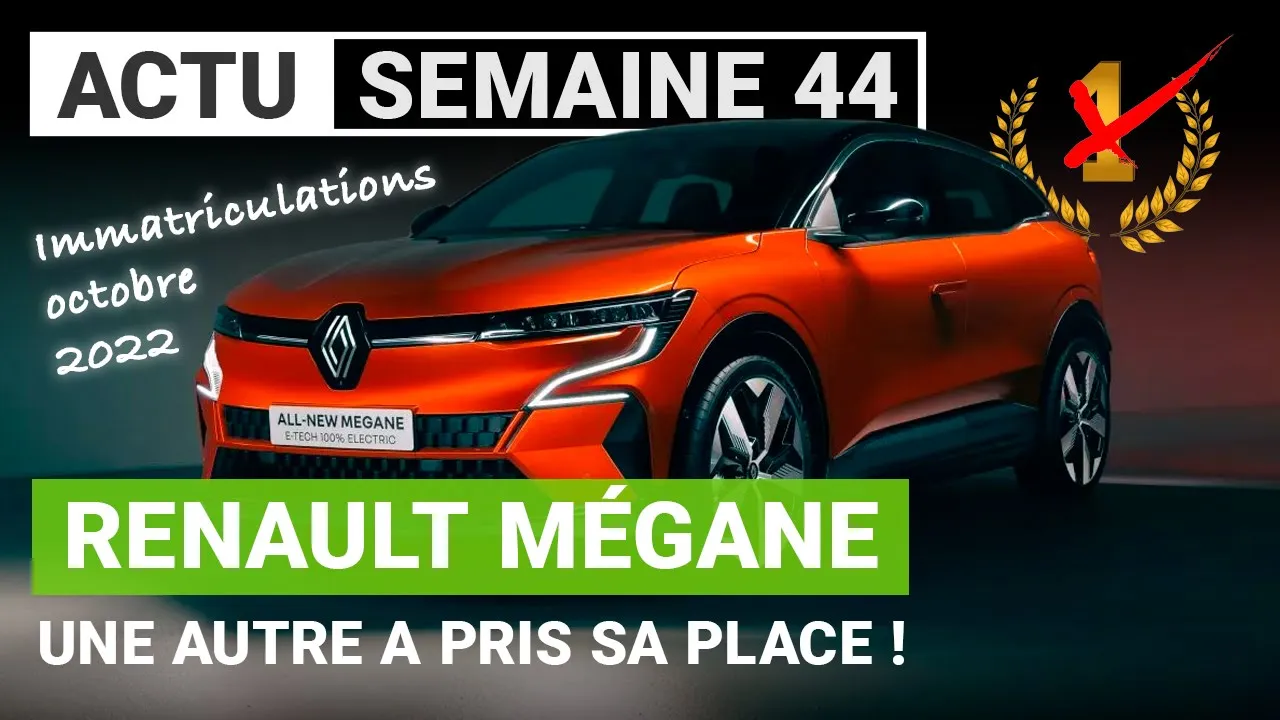 La Renault Mégane électrique n’est plus n°1 en France !