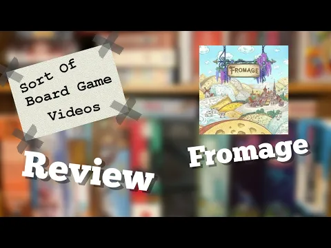 Sort of Review of Fromage
