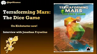 Terraforming Mars: The Dice Game - Interview with Jonathan Fryxelius