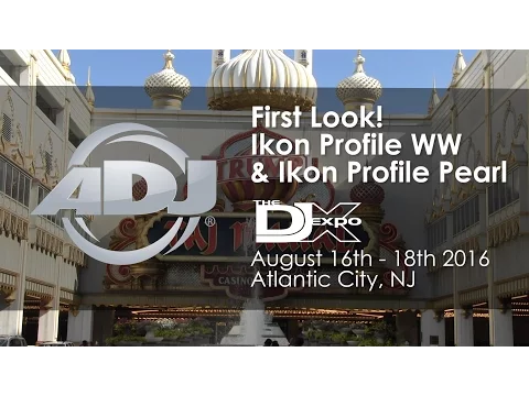 Product video thumbnail for ADJ American DJ Ikon Profile Pearl 32-Watt LED GOBO Projector