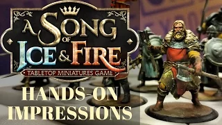First Impressions: CMON's Song of Ice & Fire (Is Basically Fantasy 8th Ed But Better)