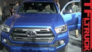2016 Toyota Tacoma TRD Pickup Revealed at the Detroit Auto Show