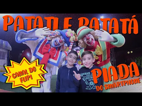 PIADA COM PATATI E PATATÁ CANAL DO FLIPI