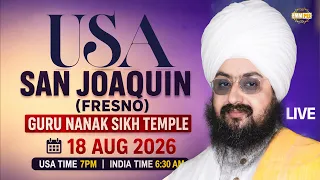 LIVE San Joaquin, Fresno USA 18 August 2026 Dhadrian Wale