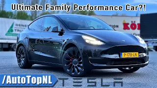 Tesla Model Y Performance | REVIEW on Autobahn by AutoTopNL