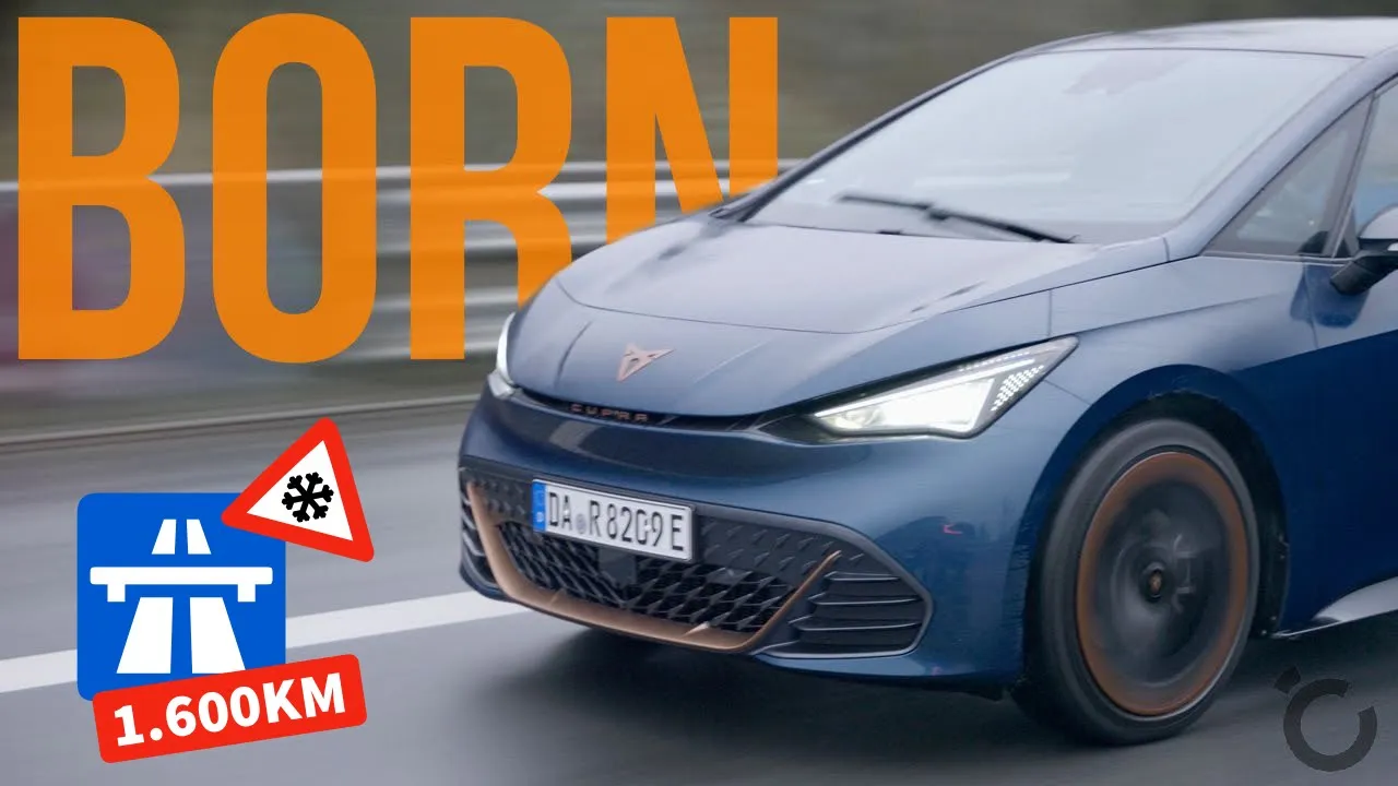 Cupra Born Langstreckentest - 1.600km im Winter auf der Autobahn!