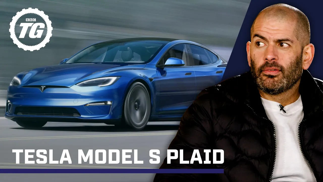 Chris Harris on... Tesla Model S 'Plaid': 0-60 in under 2 seconds | Top Gear