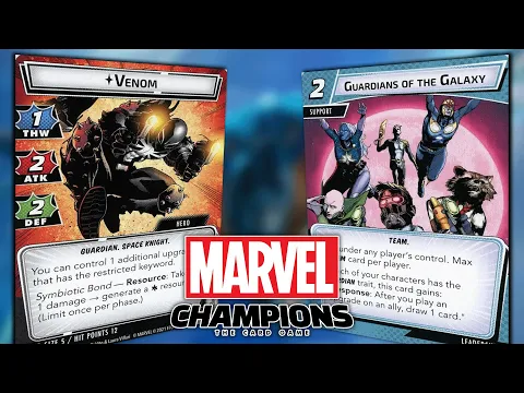 Marvel Champions Venom vs Expert Drang Live Replay