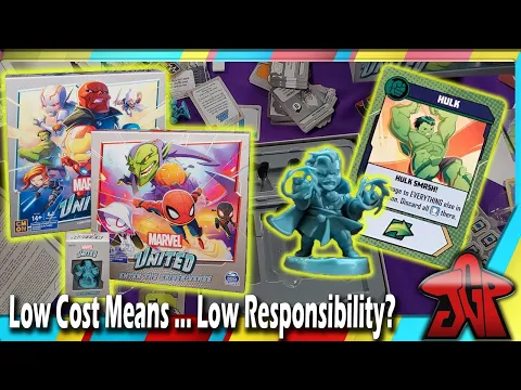 $9 Amazon Exclusive Marvel United bundle unboxing and reboxing