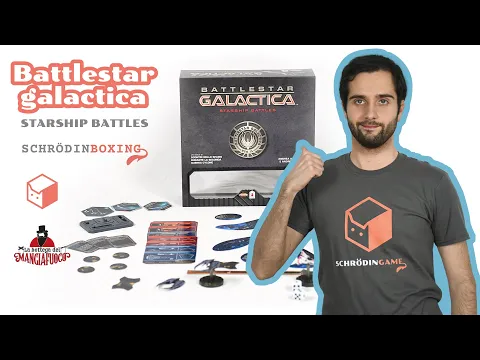 Battlestar Galactica Starship Battles - Tesla Games | Unboxing gioco da tavolo