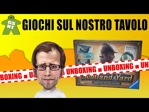 [Disinscatola] - 369 - Scotland Yard: Sherlock Holmes Edition (unboxing) by fabiofiol