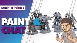 Zombicide Invader Abomination and Survivors Miniature Painting Live Stream and Chat