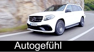 New Mercedes-AMG GLS 63 4MATIC Preview Exterior Interior & SOUND - Autogefühl