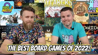 Hard 2 Master - Top 10 #boardgames of 2022!