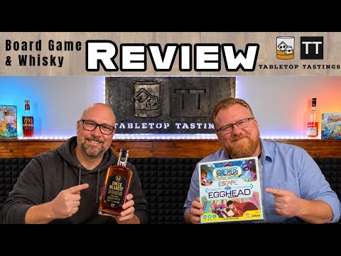 One Piece: Escape from Egghead & Uncle Nearest 1884 Whisky - Board Game Pairing and Review