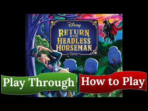 Disney: Return of the Headless Horseman Game - Play Through & How to Play
